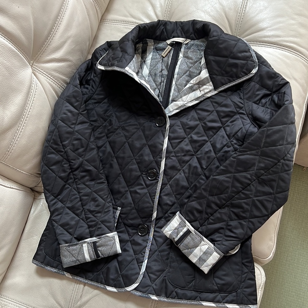 Burberry Jacket with Silver Lining